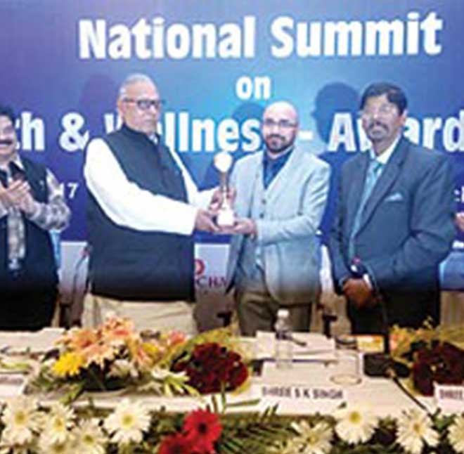 Awarded Assocham Health and Wellness Awards