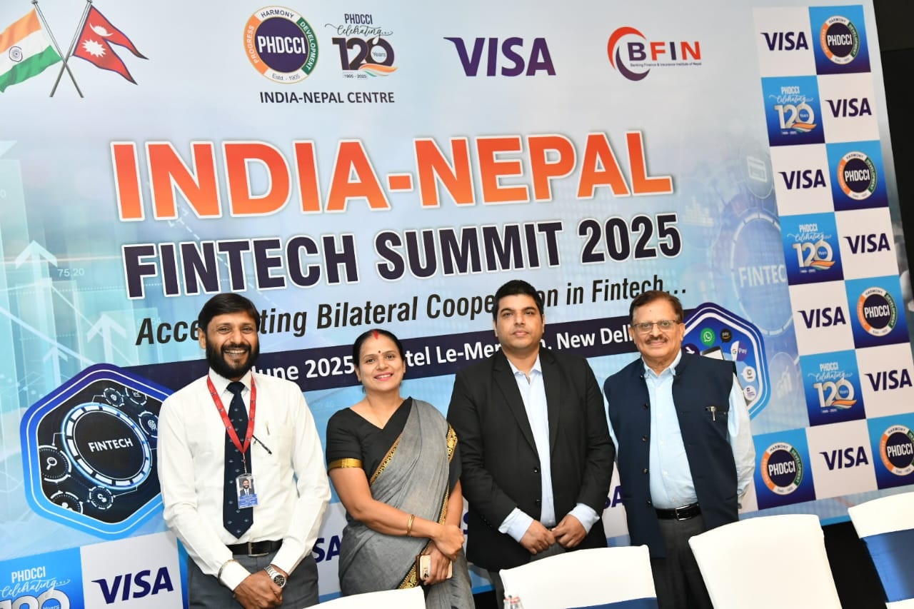 Hon'ble Vice-Chancellor Presents Insights at India-Nepal Fintech Summit 2025