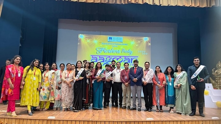 AAGMAN 2K25: Welcoming Freshers with Energy and Joy at SSBS
