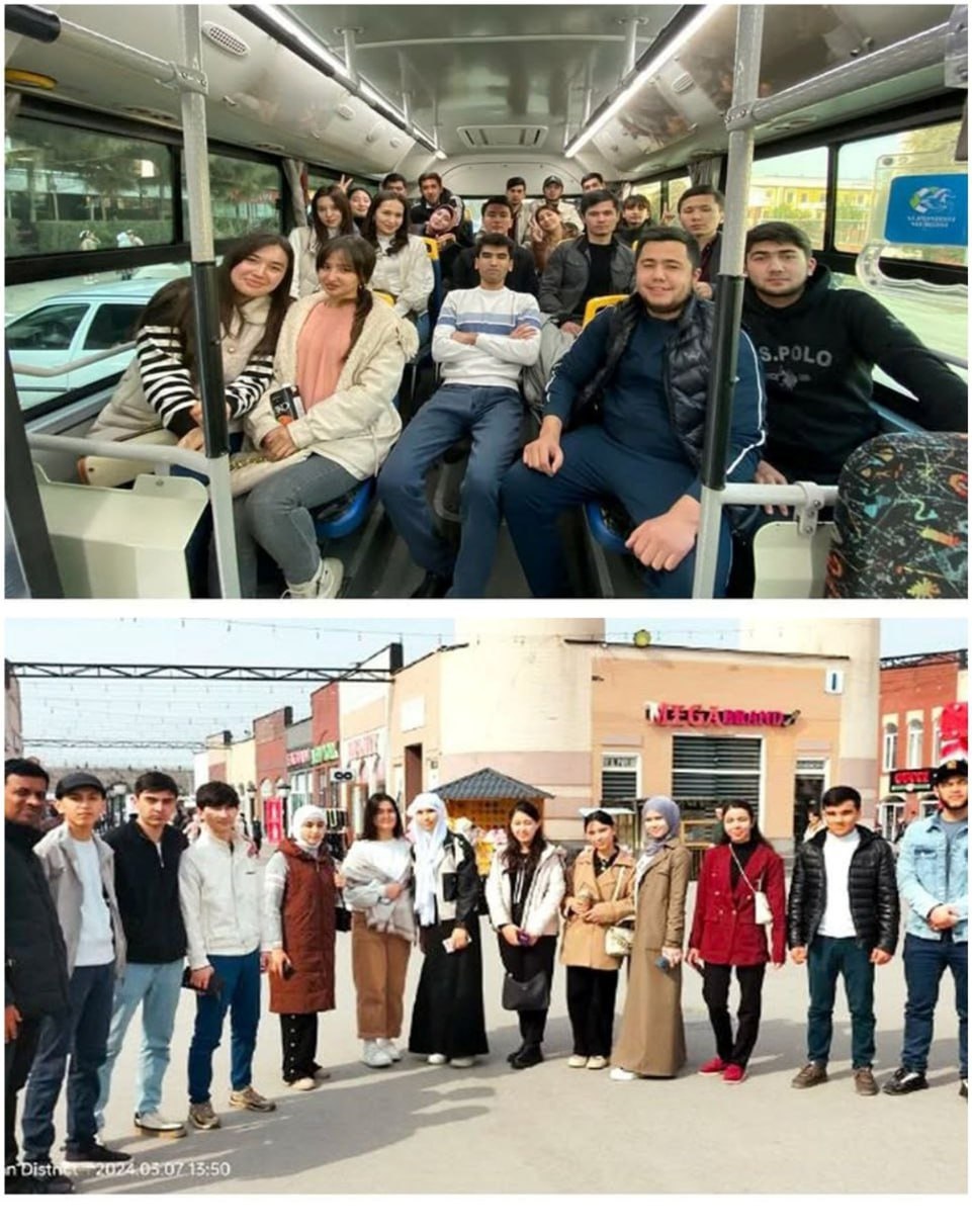 Educational Trip to Namangan for FoM Students 2024