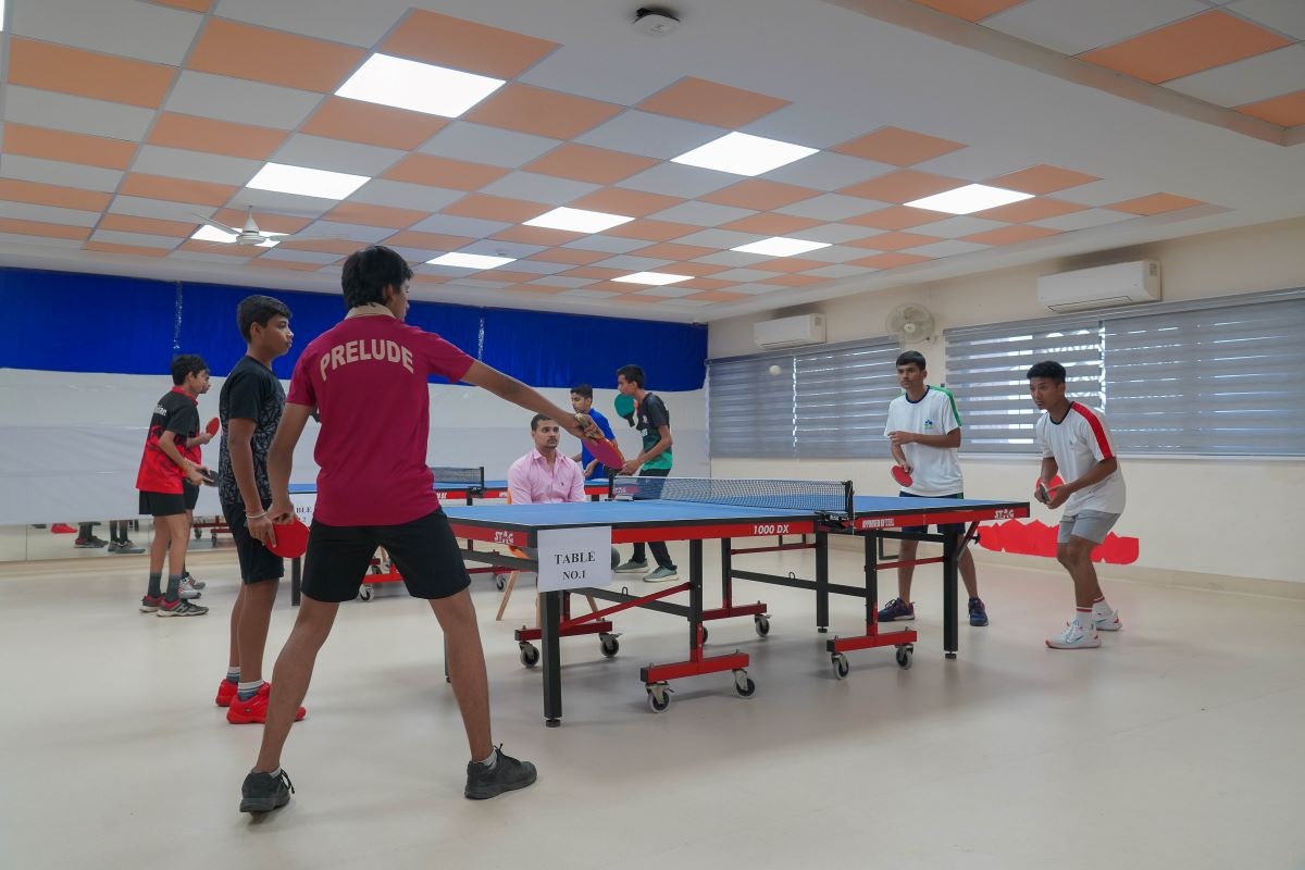 Sharda World School Serves Up Success at APSA Table Tennis Championship