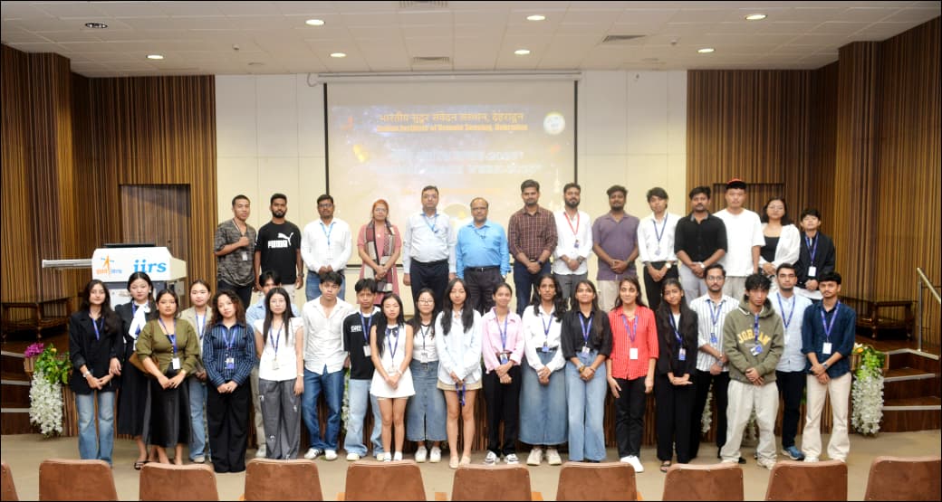 Department of Geography Participates in World Space Week 2025 at IIRS–ISRO