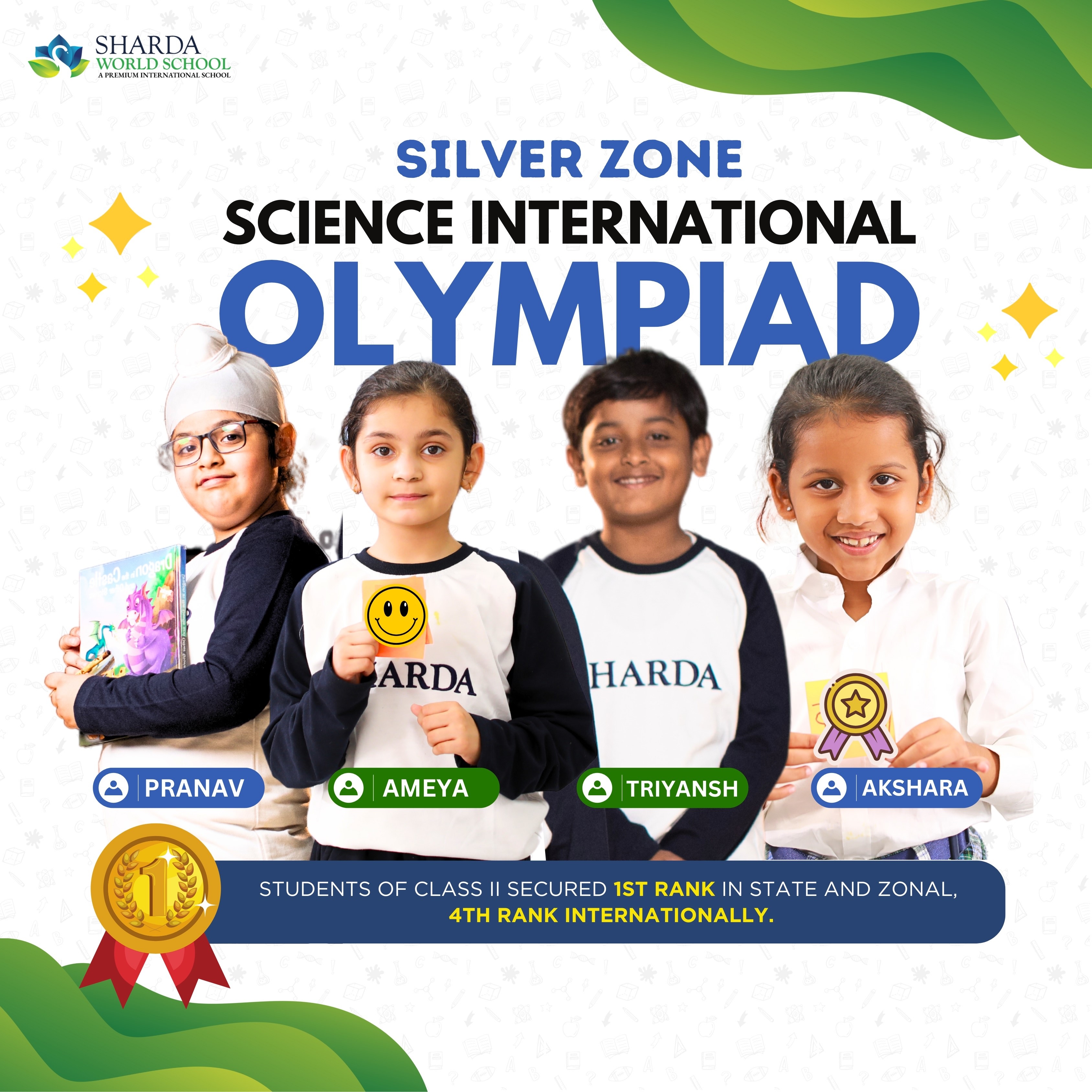 Celebrating Excellence in the Science International Olympiad!